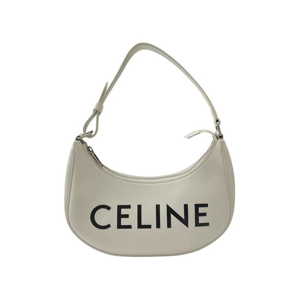 Celine Hobo Shoulder Bag Leather Tan